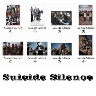 โปสเตอร์ รูปภาพ วงดนตรี Suicide Silence (8แบบ) ซูไซ ไซเลน โปสเตอร์ติดผนัง โปสเตอร์สวยๆ poster ส่งEMSด่วนให้เลยครับ