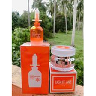LIGHT ME (ไลท์มี)  แบรนด์เดียวกับไลท์ไวท์ครีมทาผิวขาว Light White White White (ขายแยก)