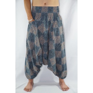 กางเกงม้งเด็กดอย Harem Pants Long (Unisex) กางเกงม้งขายาว กางเกงผ้าฝ้าย