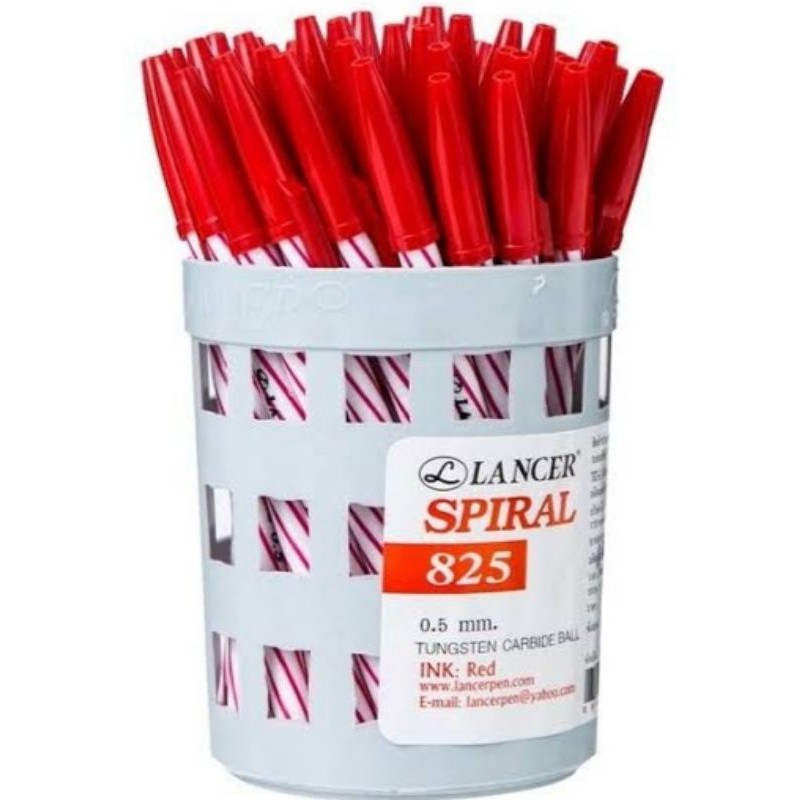 ปากกาแลนเซอร์ สไปรัล 825 Lancer Spiral 0.5 มม. เส้นเล็ก เขียนลื่น คุณภาพดีที่คุ้นเคย - รูปที่ 2