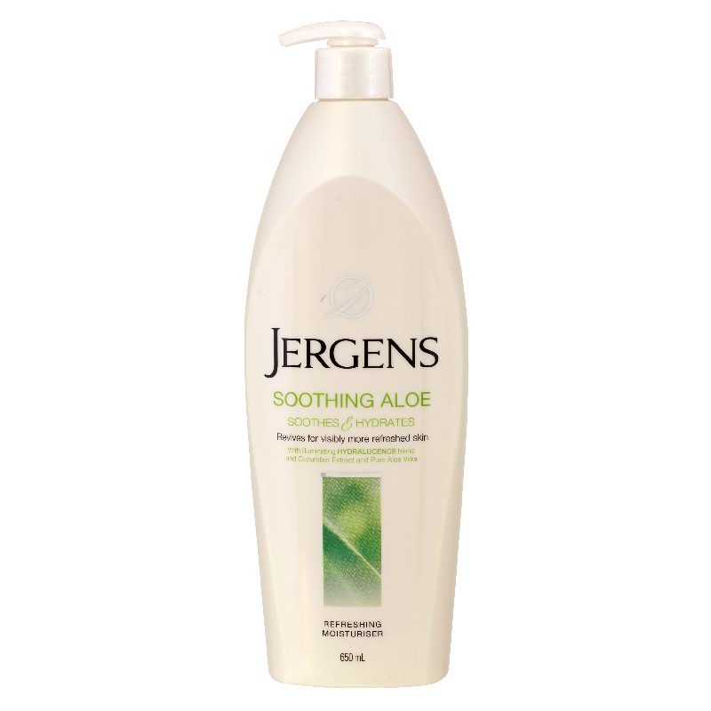 JERGENS SOOTHING ALOE LOTION 650 ML. Shopee Thailand