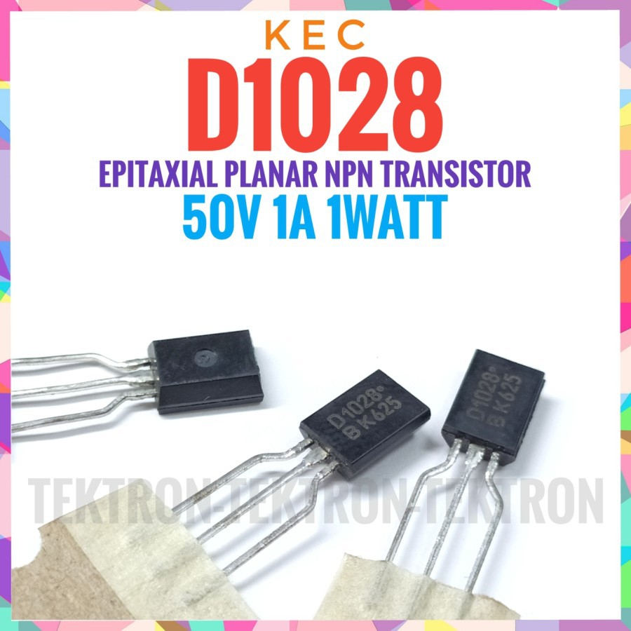 KEC KTD1028 ทรานซิสเตอร์ NPN 50V 1A 1W D1028 TD1028 D 1028