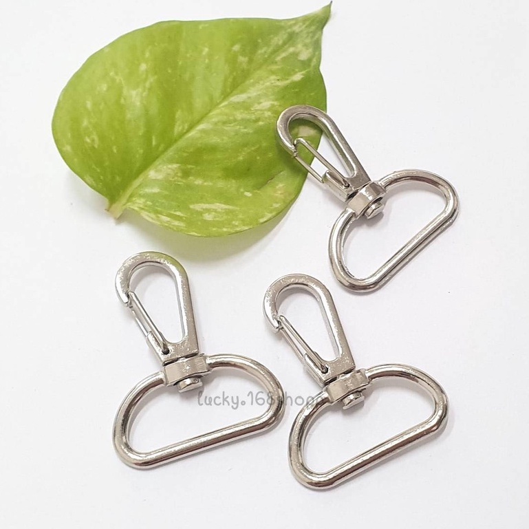 ตะขอคอหมา คอหมา คอหมาเกี่ยว​ สีเงิน 2.5cm 2.0 cm (100ชิ้น) - รูปที่ 2