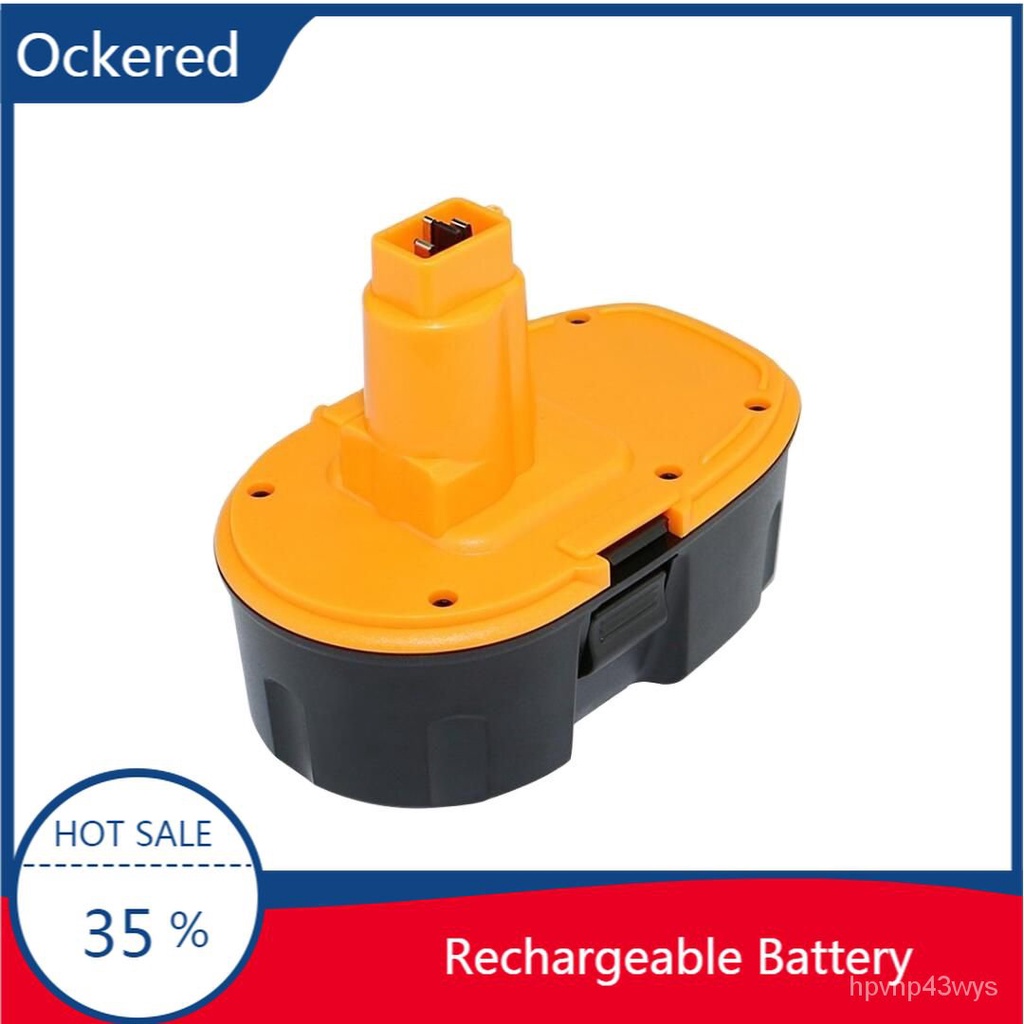 18V 3000mAh Rechargeable Lithium Battery Power Tool Replacement Battery For Dewalt DC9096 DE9039 DE9