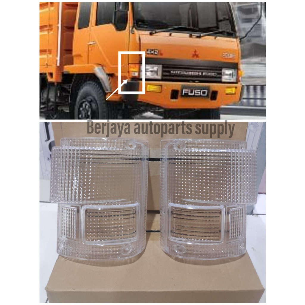 Fuso Fighter FM สีขาวใสไฟเลี้ยวหน้า Mica 1SET