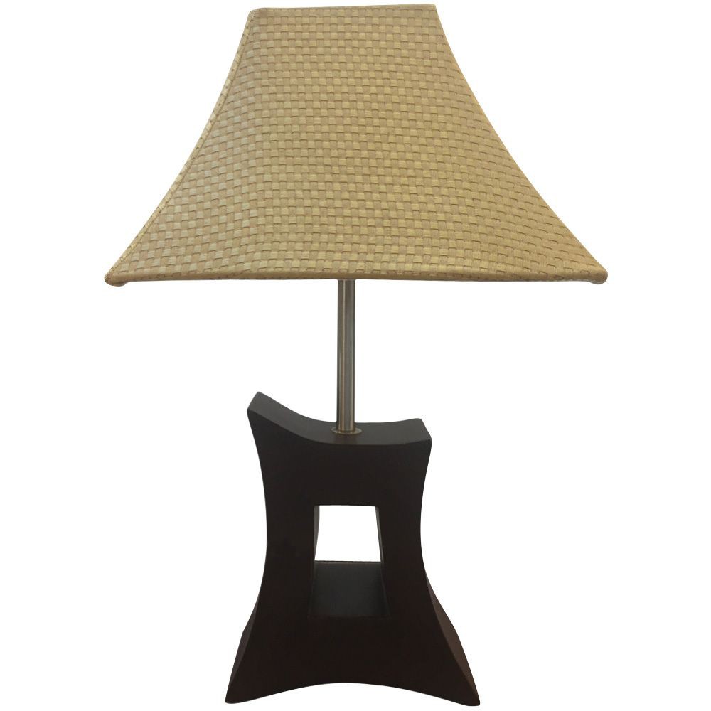 โคมไฟตั้งโต๊ะ ไฟตั้งโต๊ะ CARINI MT66075 สีน้ำตาล โคมไฟ โคมไฟและหลอดไฟ TABLE LAMP CLASSIC METAL66075 