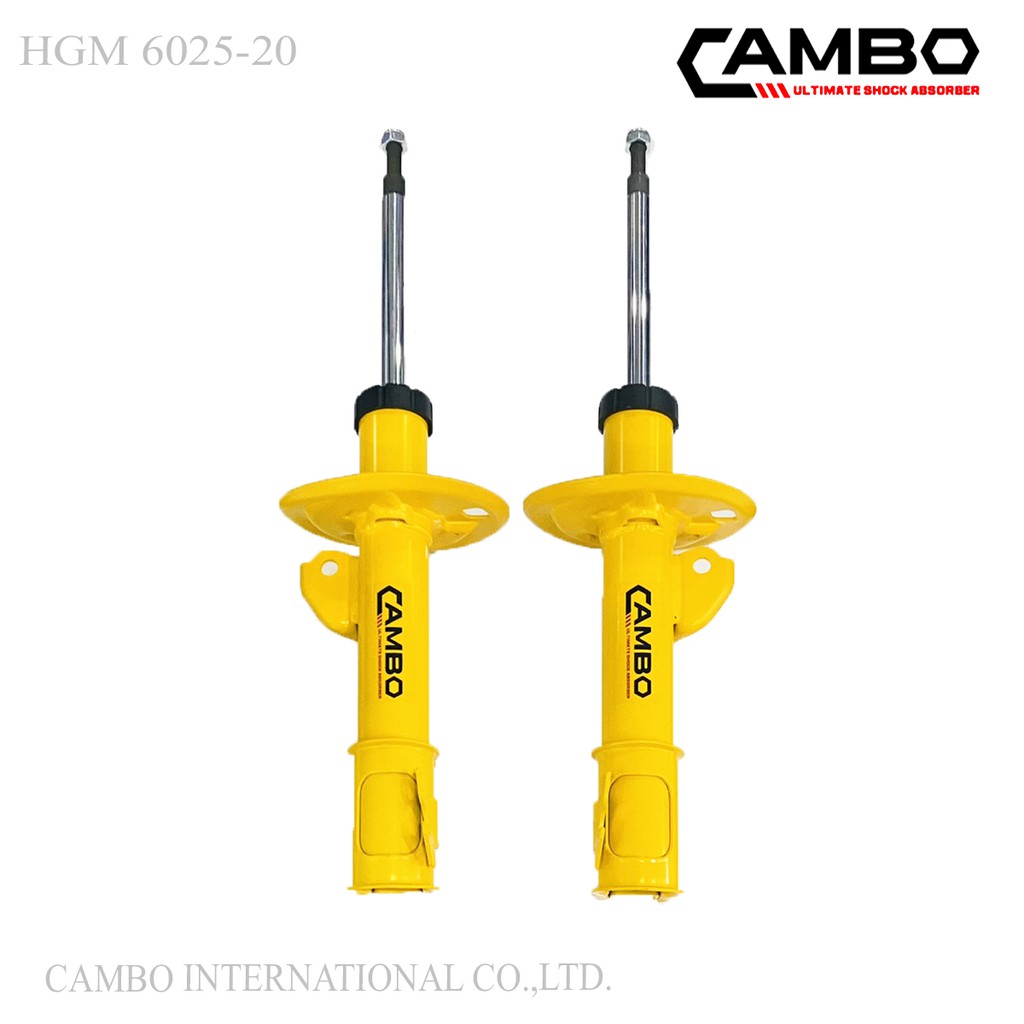 CAMBOโช๊คอัพน้ำมันล้วน คู่หน้าHONDACITYปี09-13แกน20มม.F/HO6025-20
