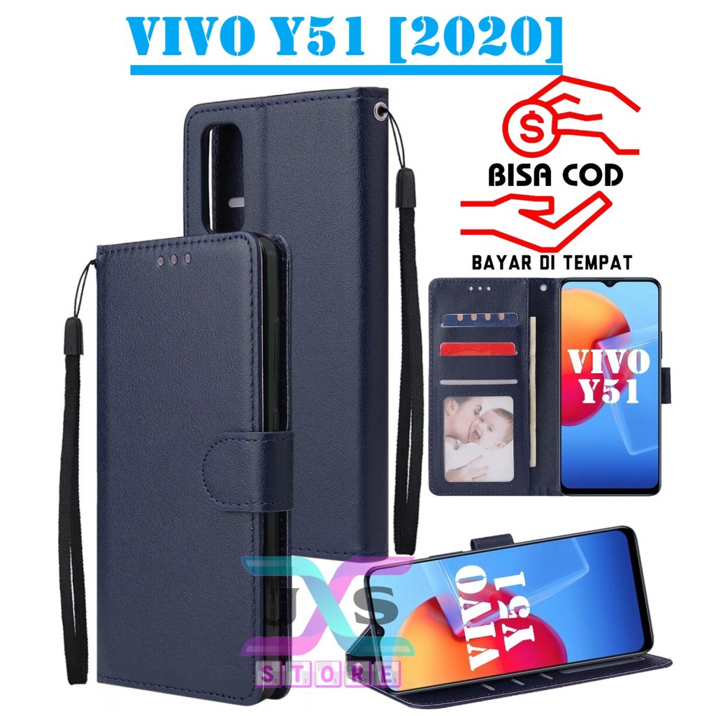 HP BOOK COVER สําหรับ VIVO Y51 (2020) / FLIP WALLET สําหรับ VIVO Y51 (2020) / ซองหนังสําหรับ VIVO Y5