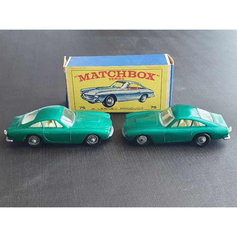 Matchbox Lesney: Ferrari Berlinetta 1970's, HTF Disc Wheels &amp; Wire Wheels with Original Box