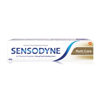 Sensodyne Multi Care เซ็นโซดายน์ ยาสีฟัน ลดการเสียวฟัน ลดกลิ่นปาก ลมปากสะอาด ลมหายใจสดชื่น ขนาด 160 กรัม 05487