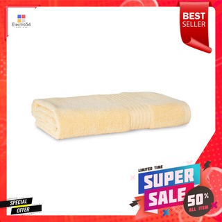 ผ้าขนหนู SANTAS AERTEX GLISTEN 27x54 นิ้ว สีเหลืองTOWEL SANTAS AERTEX GLISTEN 27X54IN YELLOW