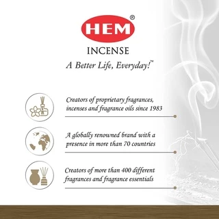 HEM กำยานเกรดพรีเมี่ยม มีให้เลือก 39 กลิ่น Incense Cones ขนาดแพคเล็ก คุณภาพดีทีสุดจากประเทศอินเดีย
