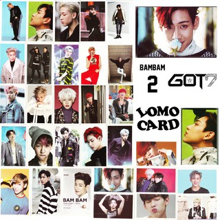 Lomo Card GOT7 BAMBAM No.2 30 Pcs โลโม่ การ์ด Box Set