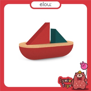 Elou ของเล่นไม้ เรือใบ Sailing Boat