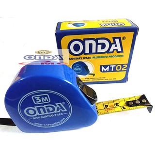 มิเตอร์ม้วนแบบม้วน 3 เมตร Onda Mt 02
