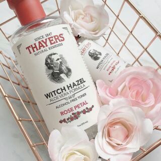 โทนเนอร์อุดมไปด้วยน้ำมันธรรมชาติ Thayers Rose Petal Witch Hazel Toner