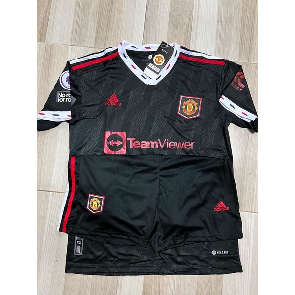 แมนยูดำเสื้อ+กางเกง พิเศษราคาเพียง129.-บาท