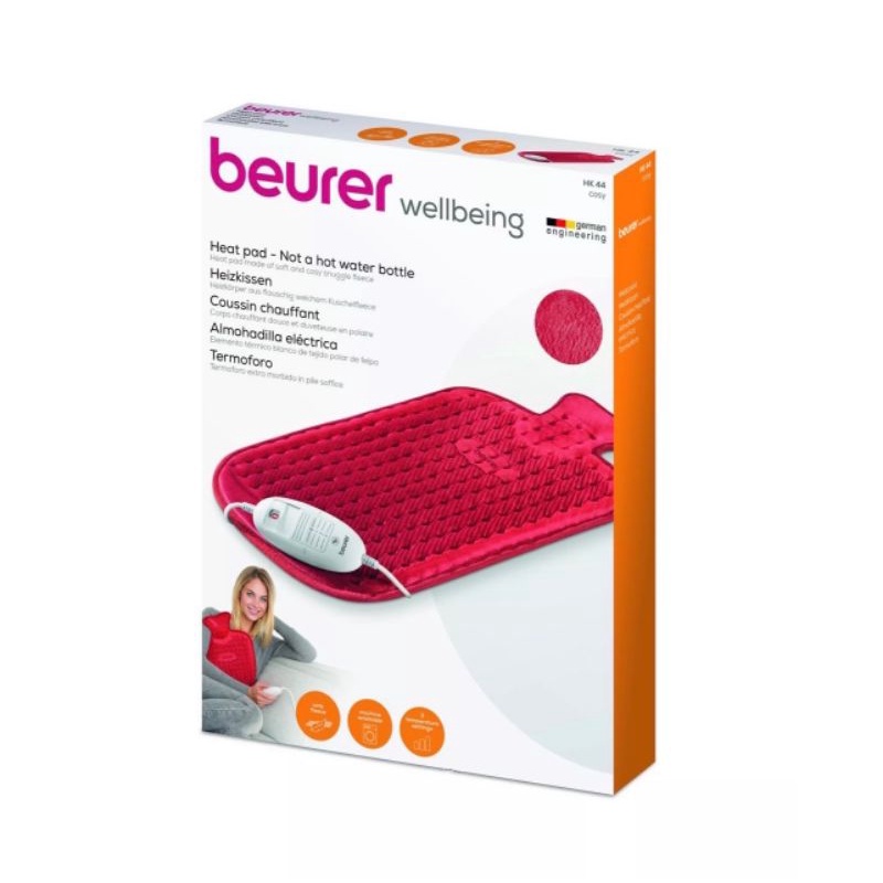 beurer wellbeing heat pad