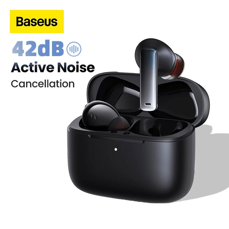 Baseus ANC Earphone Bowie M2 Wireless Headphone Bluetooth 5.2 with 42dB ...