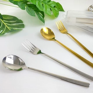 Marino Home ช้อน เซ็ตช้อนส้อม เซ็ตช้อนซ้อมพร้อมตะเกียบ สแตนเลส 304 มีกล่องใส่ No.Y759