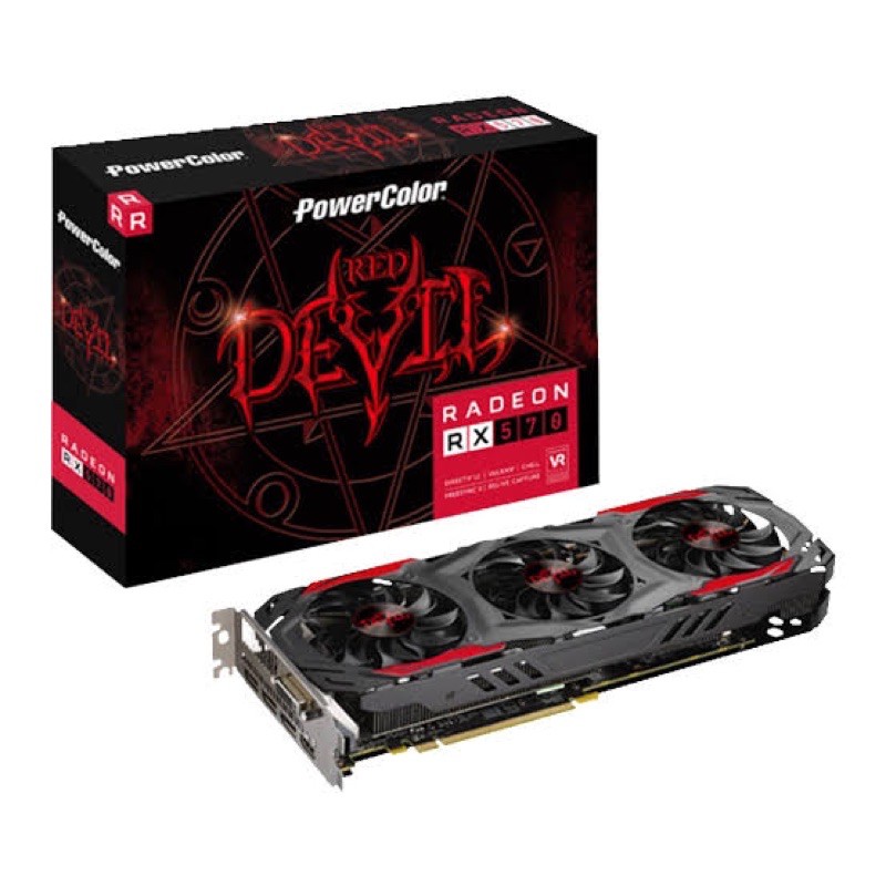 POWER COLOR RED DEVIL RX570 4GB
