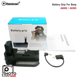 Battery Grip Shutter B รุ่น A6000/A6300/A6400 (VG-A6300 Replacement)