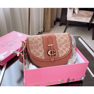กระเป๋า Coach กระเป๋าสี่เหลี่ยมเล็ก, กระเป๋า crossbody, กระเป๋าสะพาย