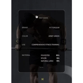 FITTERGEAR : WRIST WRAPS สายรัดข้อมือ สำหรับยกน้ำหนักและออกกำลังกาย ช่วยปกป้องข้อมือ