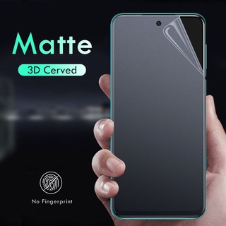เต็มจอแบบด้านฟิล์มไฮโดรเจล Matte Soft Hydrogel Film Xiaomi 13 11T 11 12 Lite Mi Redmi Note 12 8 7 9 10 11 Pro 9s 10s 10C 11s 9T 10T 12C Poco F5 X5 C40 M3 M4 F3 X4 X3 F4 GT