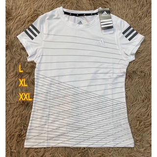 adidas เสื้อยืดแขนสั้นออกกำลังกายผู้หญิง