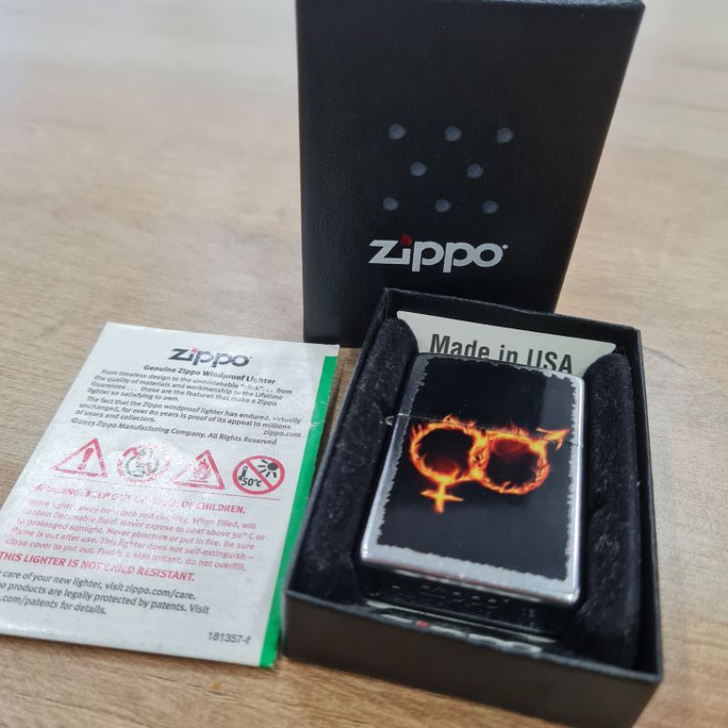 ไฟแช็ค zippo แท้  ปี 13