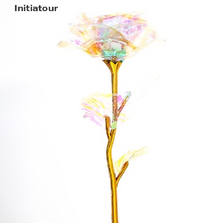 [Initiatour] ดอกกุหลาบประดิษฐ์ ทองคํา 24k สีโรสโกลด์ สําหรับวันแม่