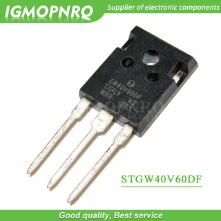 วงจรรวม TO-247 IGBT 600V 40A STGW40V60DF STGW60V60DF 10 ชิ้นต่อล็อต