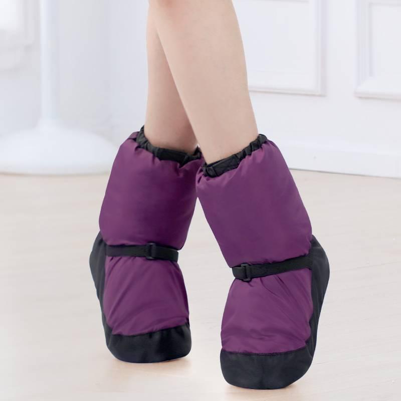 ฤดูหนาวรองเท้าบัลเล่ต์ Ballerina Antiskid รองเท้าเต้นรํา Booties