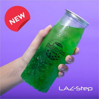 LAZ-Step กระป๋องพลาสติก PET ซีรี่ย์กระป๋องเครื่องดื่ม LAZ460-202 ขนาด 460 ml. บรรจุลังละ 147 ชุด