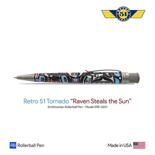 Retro 51 Tornado "Raven Steals the Sun" Smithsonian Rollerball Pen - ปากกาโรลเลอร์บอลล์เรโทร 51 ทอร์นาโด