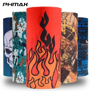 Phmax ผ้าโพกหัว ผ้าพันคอ ป้องกันฝุ่น ป้องกันรังสียูวี สําหรับขี่รถจักรยานยนต์ จักรยาน ตกปลา