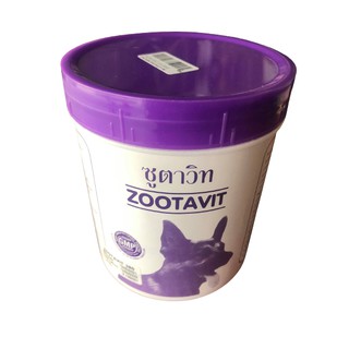 Zootavit Dog Supplement ซูตาวิท อาหารเสริม แคลเซียม บำรุงร่างกาย บำรุงขน สุนัข แบบเม็ด ขนาด 380 เม็ด