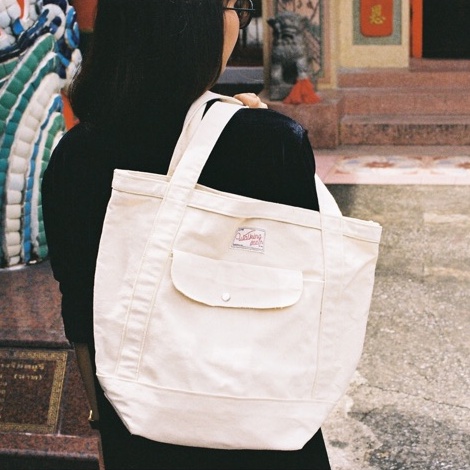 Walking Stitch : Originals Tote Bag Nature Color : กระเป๋าผ้า
