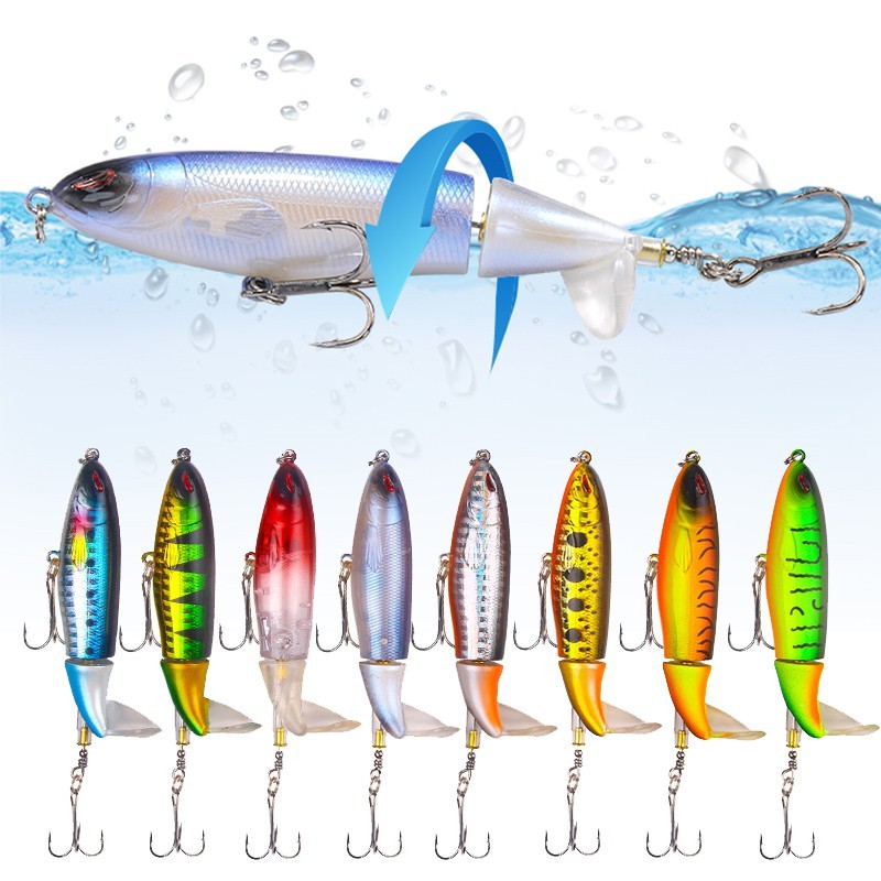 เหยื่อตกปลาช่อน แบบแข็ง หมุนได้ 13 กรัม 35 กรัม ใบพัด แทรกเตอร์ เหยื่อตกปลาทะเล ลอยน้ํา ดินสอน้ํา ถนน เหยื่อย่อย เหยื่อตกปลา กลางแจ้ง คอน อุปกรณ์ตกปลา
