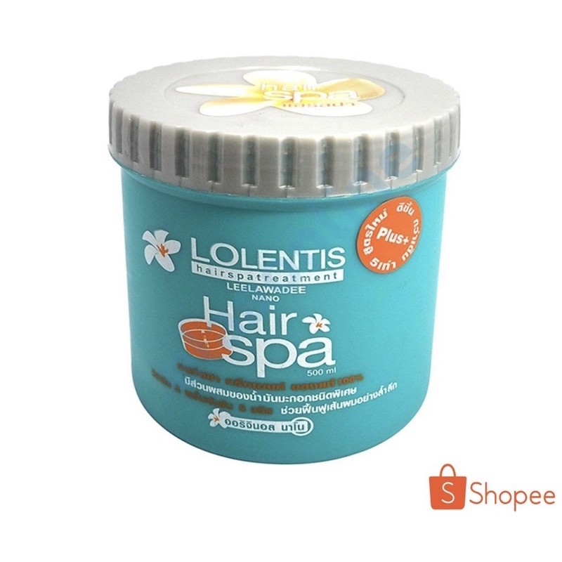 ซื้อ [ส่งไว! แท้ 100%] Lolentis Hair Spa Treatment ลอเลนติส แฮร์สปา ทรีทเม้นท์ ช่วยฟื้นฟูเส้นผมอย่างล้ำลึก 500ml.