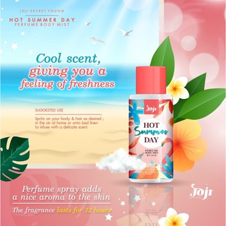 น้ำหอมJOJIกลิ่นใหม่ Perfume Body Mist 250ml Cheri rose,Tropical cake,Hot summer