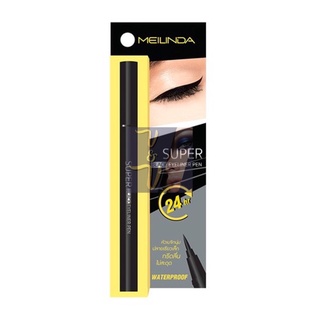 (MC3092) Meilinda Super Black Eyeliner Pen เมลินดา ซูเปอร์ แบล็ค อายไลเนอร์ เพน