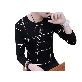 โปรโมชั่น : clothes เสื้อแขนยาวผู้ชายแฟชั่นผู้ชาย รุ่น 3088