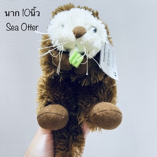 #ตุ๊กตา #นากทะเล #Sea #Otter #ขนาด10นิ้ว #ป้ายห้อย #Wildlife #Artist #ลิขสิทธิ์แท้ #ขนนุ่มเงา #หายาก #น่าสะสม