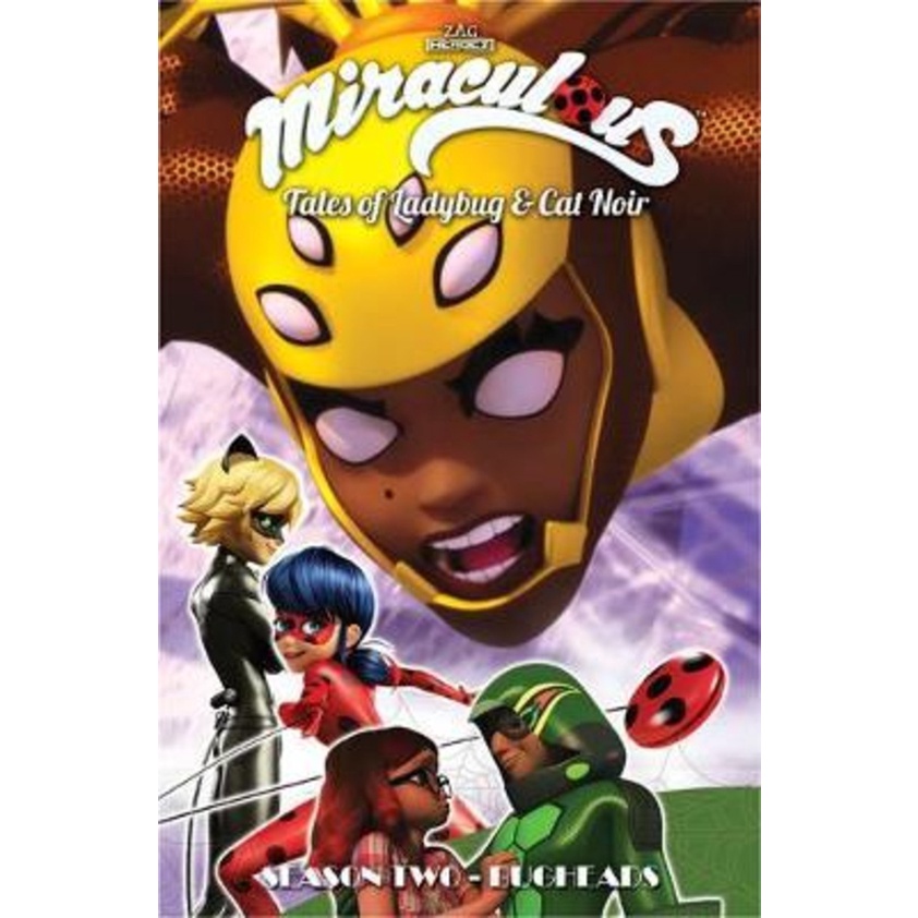 Miraculous: Tales of Ladybug and Cat Noir: Season Two - Bugheads โดย Jeremy Zag (ฉบับสหรัฐอเมริกาปกอ