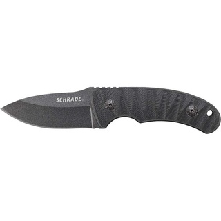 มีดเดินป่า Schrade SCHF57 Fixed Blade Full Tang with 65MN High Carbon Steel Blade and G-10 Handle ของแท้ USA Imported