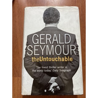 The Untouchable (English Book) Hardcover by Gerald Seymour/ Condition Used book tag price 10.99 GBP sell 120 THB