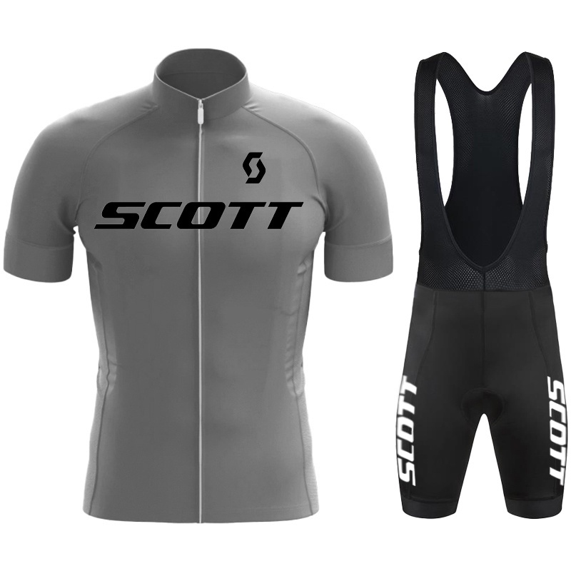 COD ในสต็อก 2022 เจอร์ซีย์นักปั่นบุรุษ MTB SCOTT ทีม ฤดูร้อน แขนเสื้อ Professional สําหรับชาย