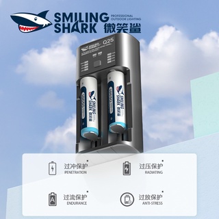 Smilingshark Q14  เครื่องชาร์จไฟฉาย 18650 26650 เครื่องชาร์จสมาร์ทชาร์จ